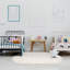 Tapis blanc à poils longs Hammersmith-86782809