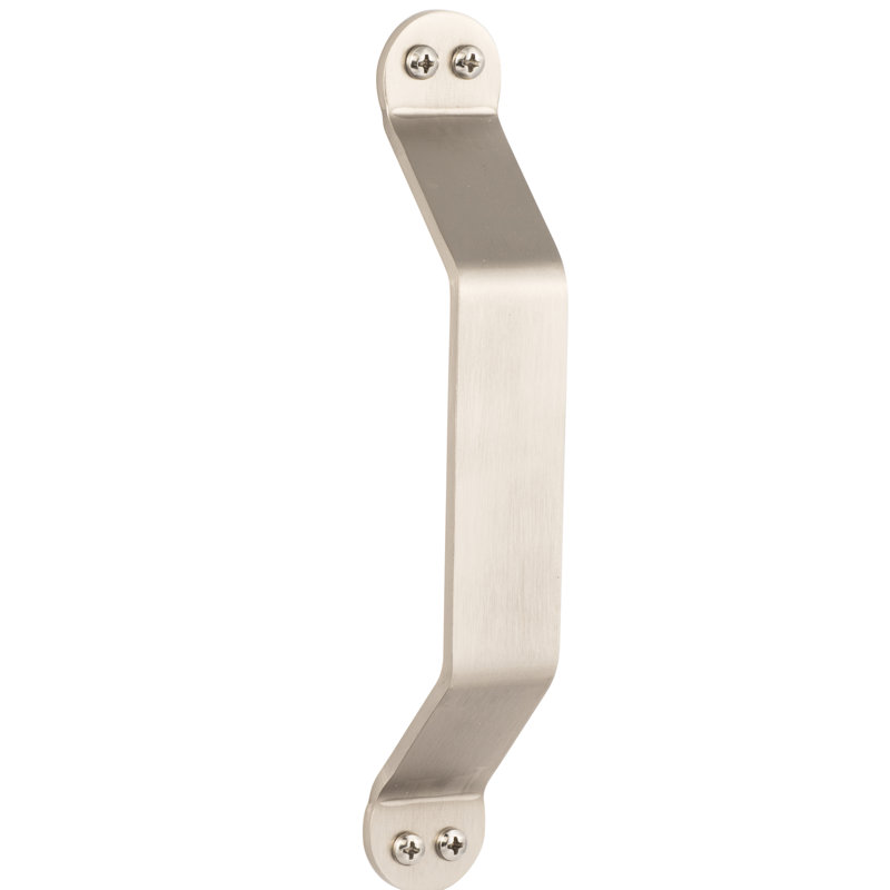 Craftsman Barn Door Handle, Satin Nickel