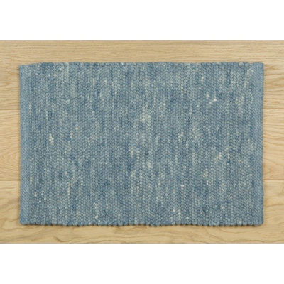 Solid Colour Wool Area Rug