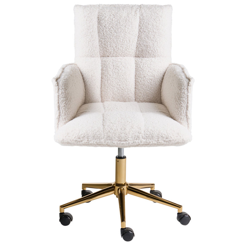 Canora Grey Boucle Office Chair