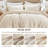 Duke Champagne Faux Fur Ultra-Soft 3-Piece Full/Queen Comforter Set-613879976-613879979