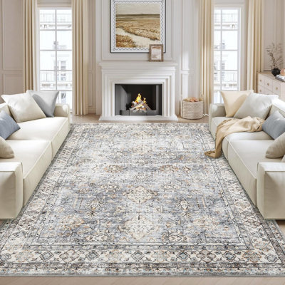 Floral Area Rug