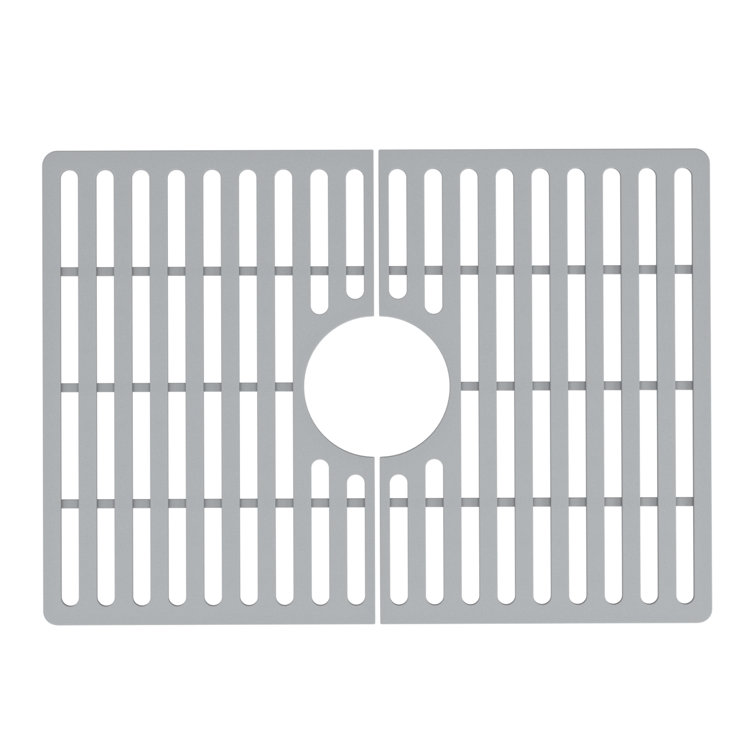 Silicone 20.75 in. x 14.875 in. Silicone Bottom Grid for 24 in. Single Bowl Kitchen Sink