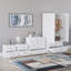 Tayce 4 Piece Bedroom Set (2 Drawer Bedside Chest X2, 4 Drawer Chest, 2 Door 2 Drawer Wardrobe)-82354845