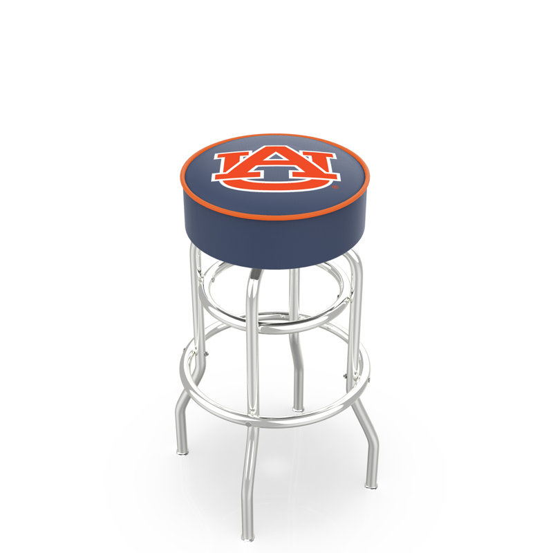 NCAA Swivel Bar & Counter Stool, Bar Stool (30" Seat Height), Auburn