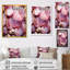 «Pink Amethyst Geode Essence I», art mural pierre géode-544453755-544453728