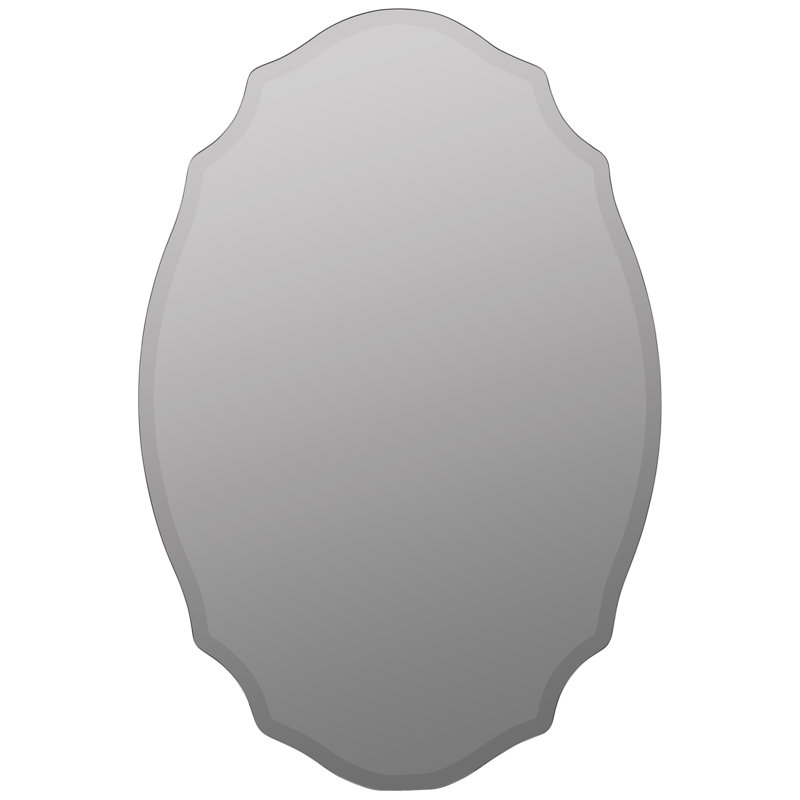 Tia Flat Glass Beveled Mirror