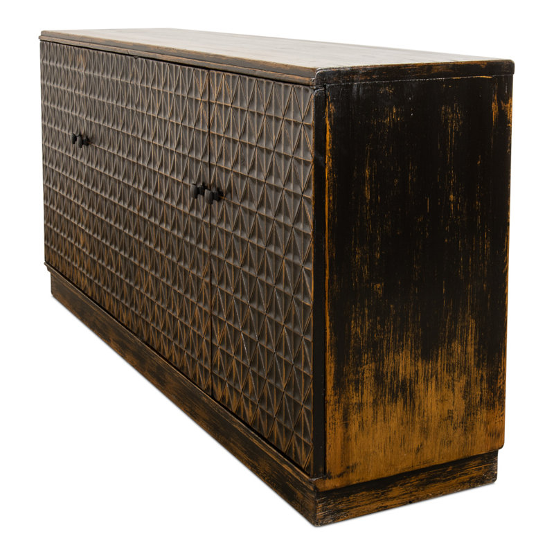 Monahans 71'' W Solid Wood Sideboard