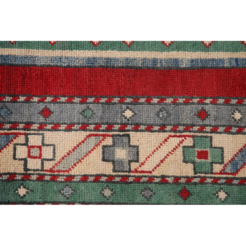 Tapis oriental fait à la main Kazak 5