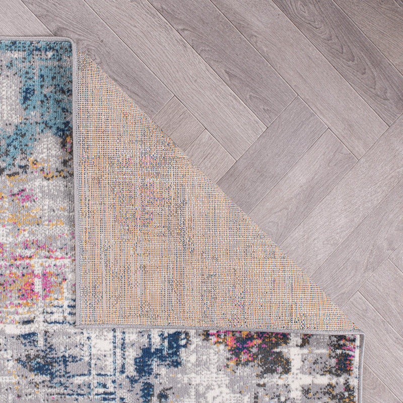 Dionta Abstract Performance Area Rug, Runner 2' x 7', Multicolor