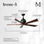 52" Irene 5-Blade Ceiling Fan with Wall Remote-570390766-570390758-570390762