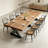 Modern Farmhouse Solid Wood Rectangular Dining Table-317951543