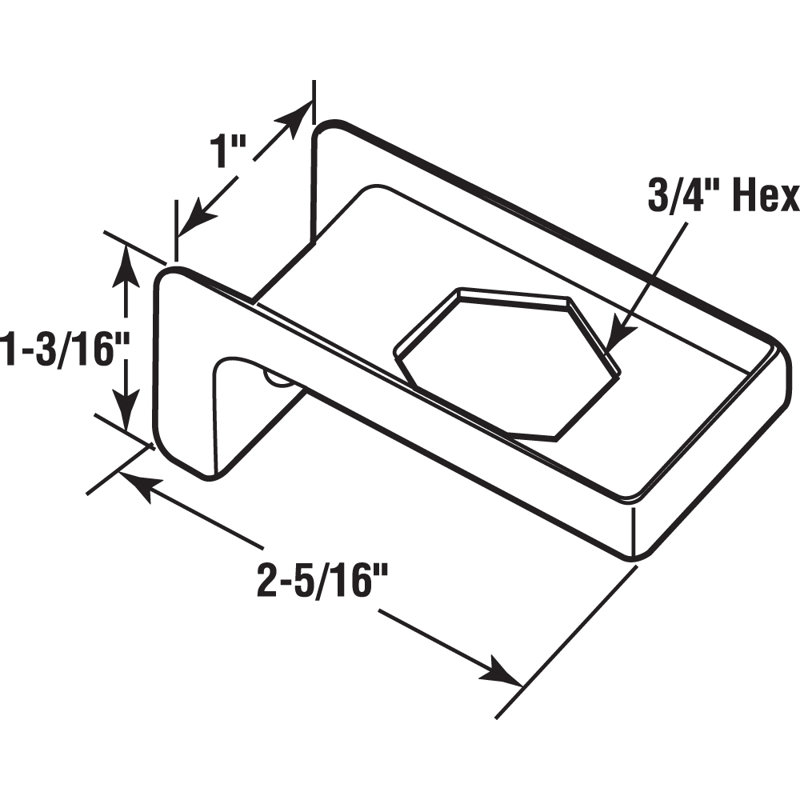 Insert de porte Prime-Line