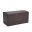 Ebern Designs Ronesia 10cm W 375L Resin Lockable Deck Box in Brown