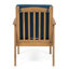 Paire de fauteuils club d'extérieur en bois - sièges confortables et pratiques-120996040-120996038