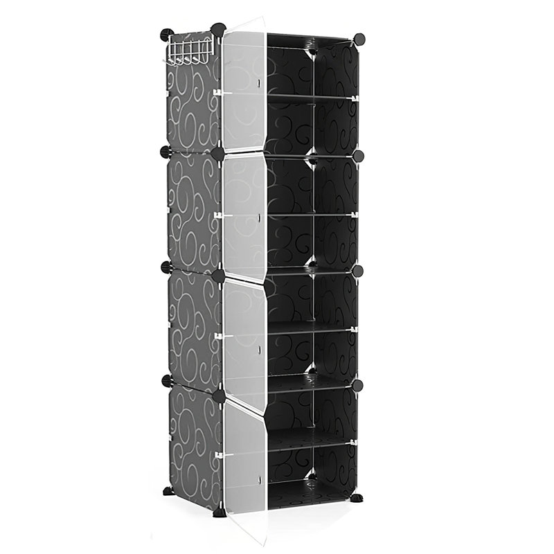 16 Pair Shoe Rack