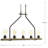 Alynda 5 - Light Antique Bronze Kitchen Island Pendant