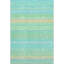 Tapis turquoise Prisco lavable à la machine de qualité supérieure-518626236