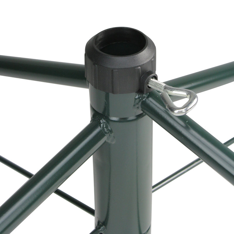 Support d'arbre de Noël pour arbres artificiels, Vert, H 9 po x l 34 po x P 34 po