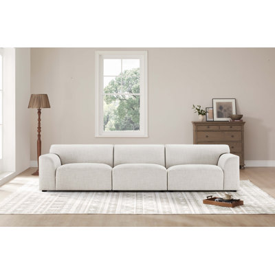 Canapé modulaire rembourré Morell 3 pièces de 128 po