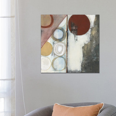 Seven Circles I by Jodi Fuchs - Wrapped Canvas Painting