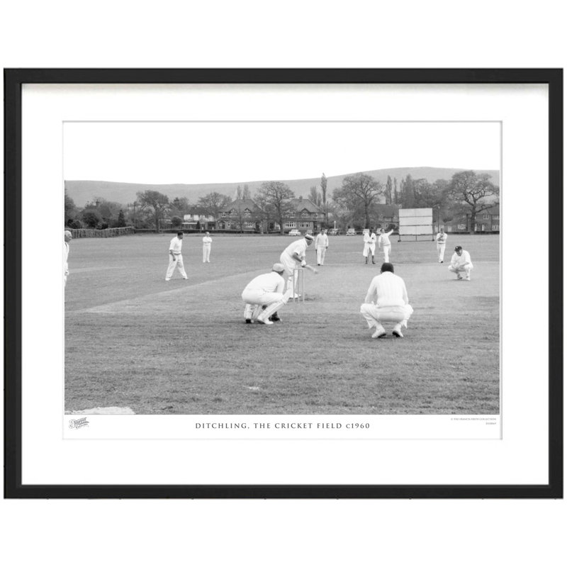 Ditchling, The Cricket Field C1960 by Francis Frith - Single Picture Frame Print, 45cm H x 60cm W x 2.3cm D