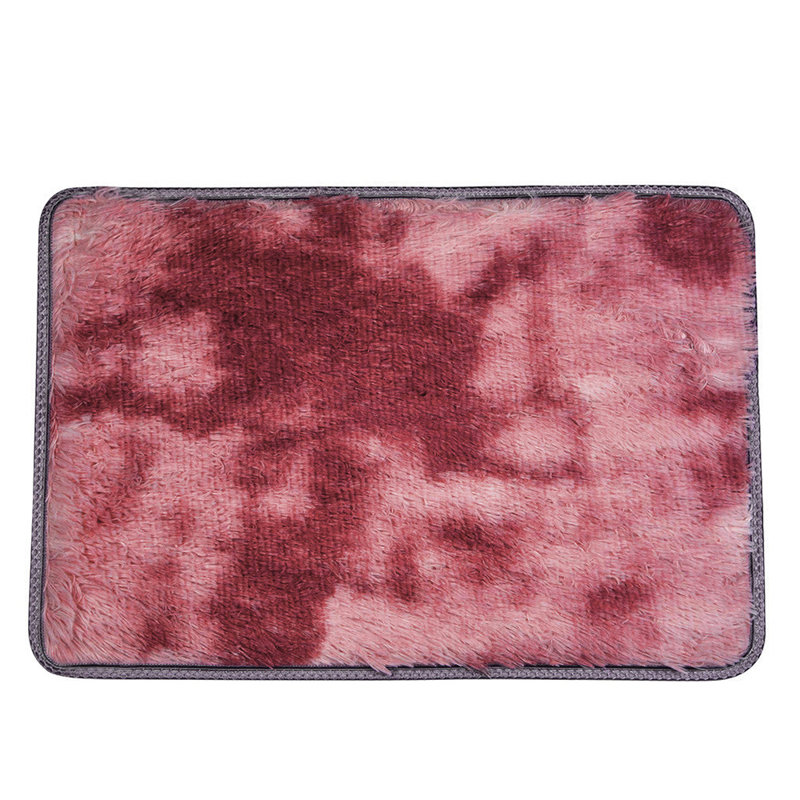 Tapis rose / rose à poils longs Celedonia, Rectangle 2 pi 7 po x 5 pi 2 po