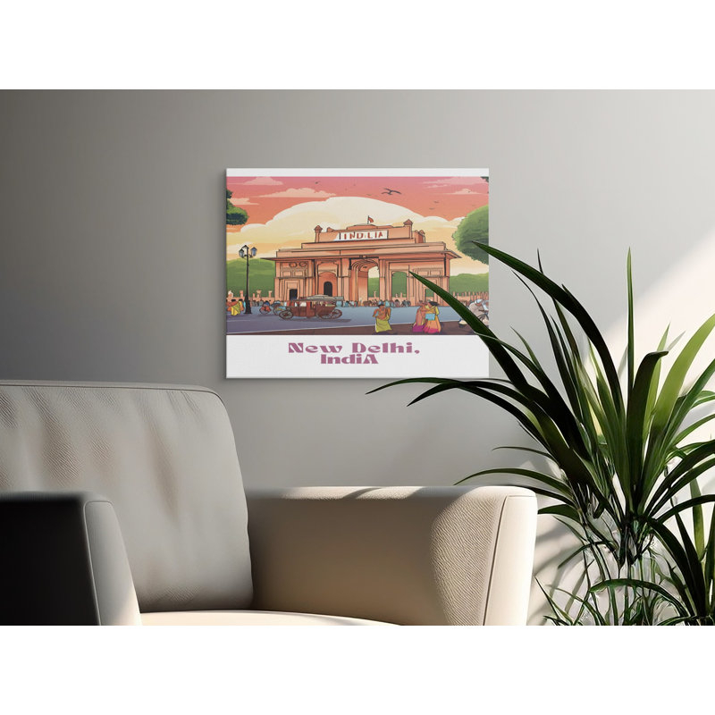 Oberlander Wrapped Canvas Print Set, 40x20