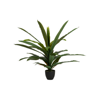 21cm Faux Banana Leaf Plant in Pot