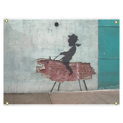 Tapisserie d'enfant en polyester Rodeo Cowboy