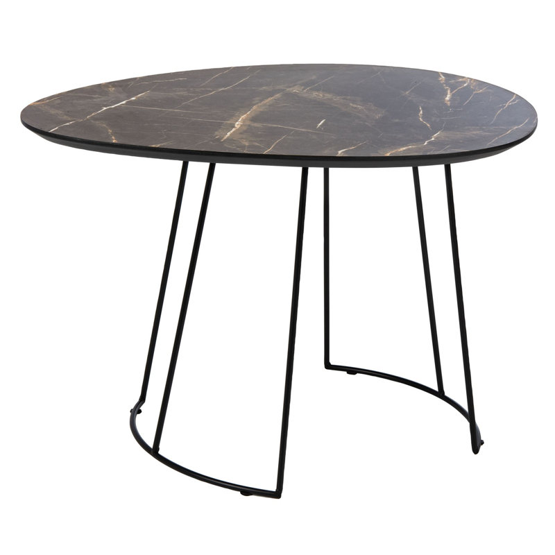 Table de bout Valerton, Noir