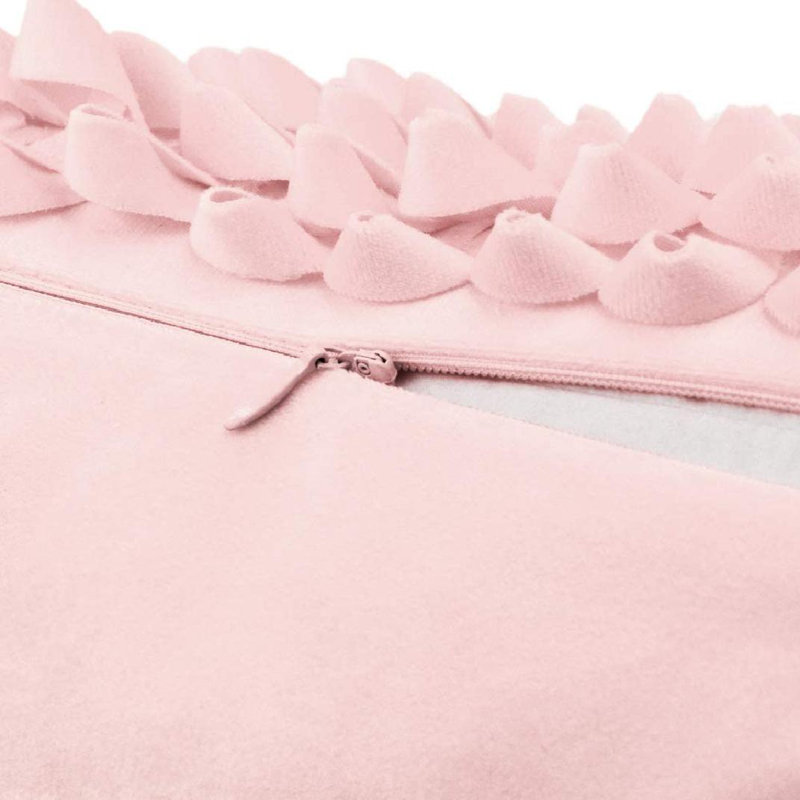  Housse de coussin rectangulaire, Rose