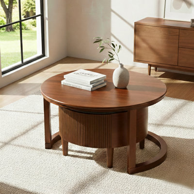 Table basse gigogne moderne avec tiroirs Modern