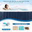 Spa gonflable carré en PVC-101109755