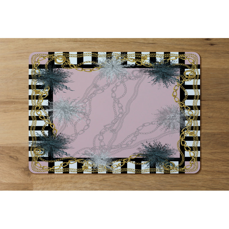 Maymie No Pattern Rectangle Placemat