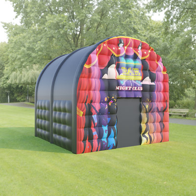 Grande tente de fête gonflable pour pavillon de jardin, tente carrée gonflable Air Soft