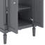 Meuble-lavabo chic 24 po avec lavabo sur le dessus et armoire de rangement à 2 niveaux-46375571-46375588