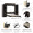 Alvaretta Murphy Bed with Shelves-57746947