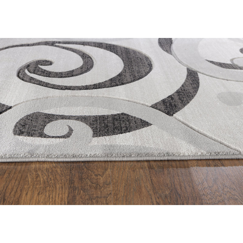 Tapis turquoise Abbie-Jane, Rectangle 3 pi 8 po x 5 pi 6 po
