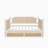 Traditional Style Rattan Daybed with 2 Drawers-376731190-376731191