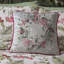 Lanny Striped Green Square Cushion