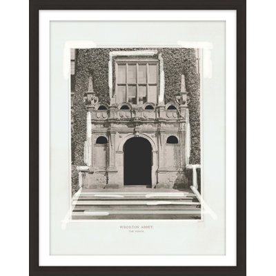 Architecture Plate Columns 2 Framed Photographic Print