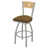 Canter Saddle Vinyl / Anodized Nickel Frame