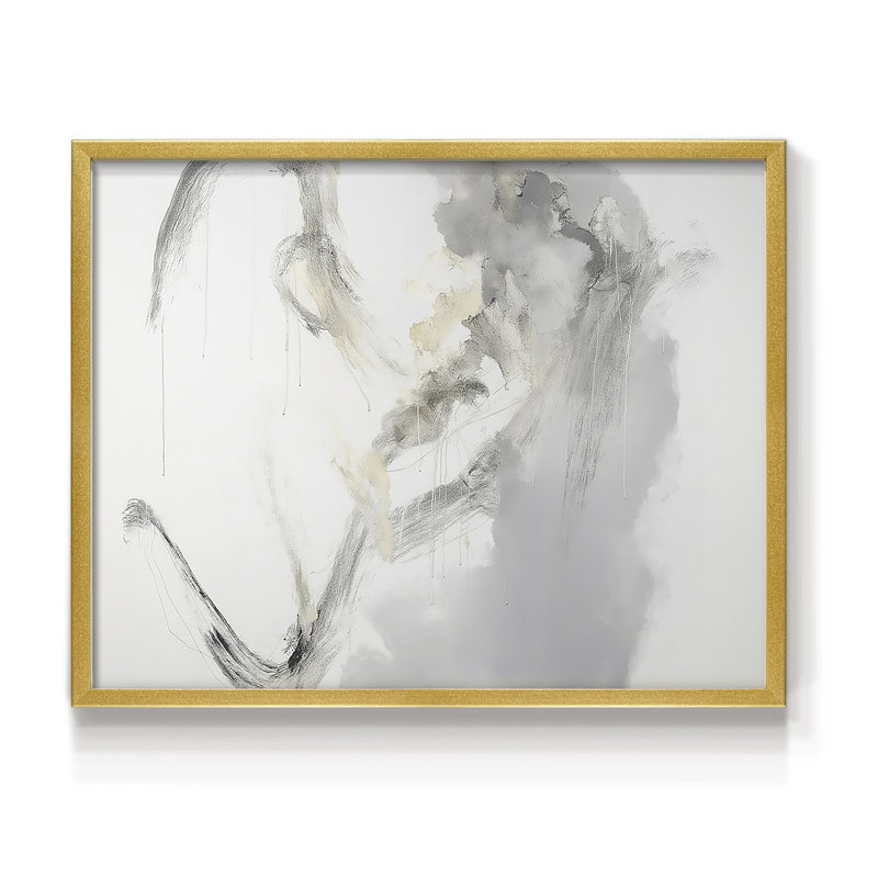 Abstrait, série XXVII, reproduction encadrée, H 16 po x l 20 po