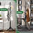 Bamboo / Rattan Freestanding 8 - Hook Coat Rack-1299724995