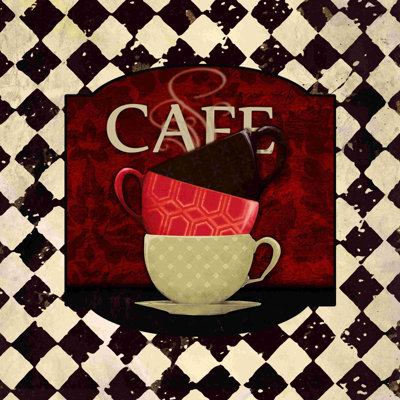 «Coffee Time», impression sur toile tendue