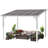 Aluminum Pergola with Canopy-90611260-95168561