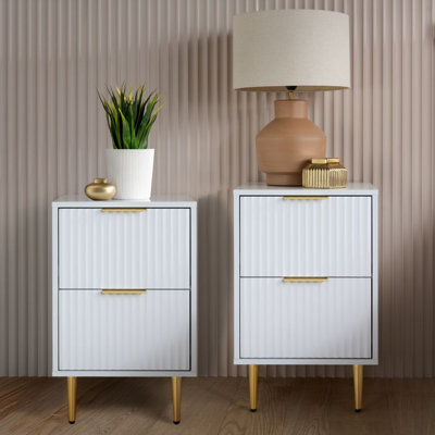 40 cm W Bedside Table