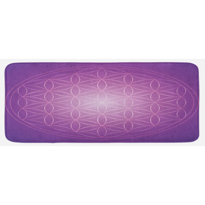 Tapis de cuisine abstrait