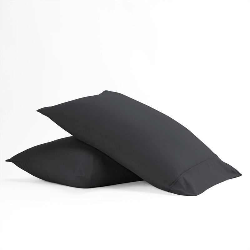 Taie d'oreiller Simply Soft ™ Premium, Standard, Noir